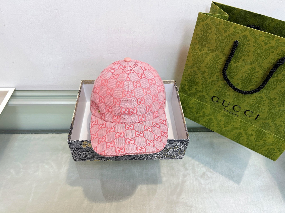 Gucci Baseball Cap - Pink / Blue