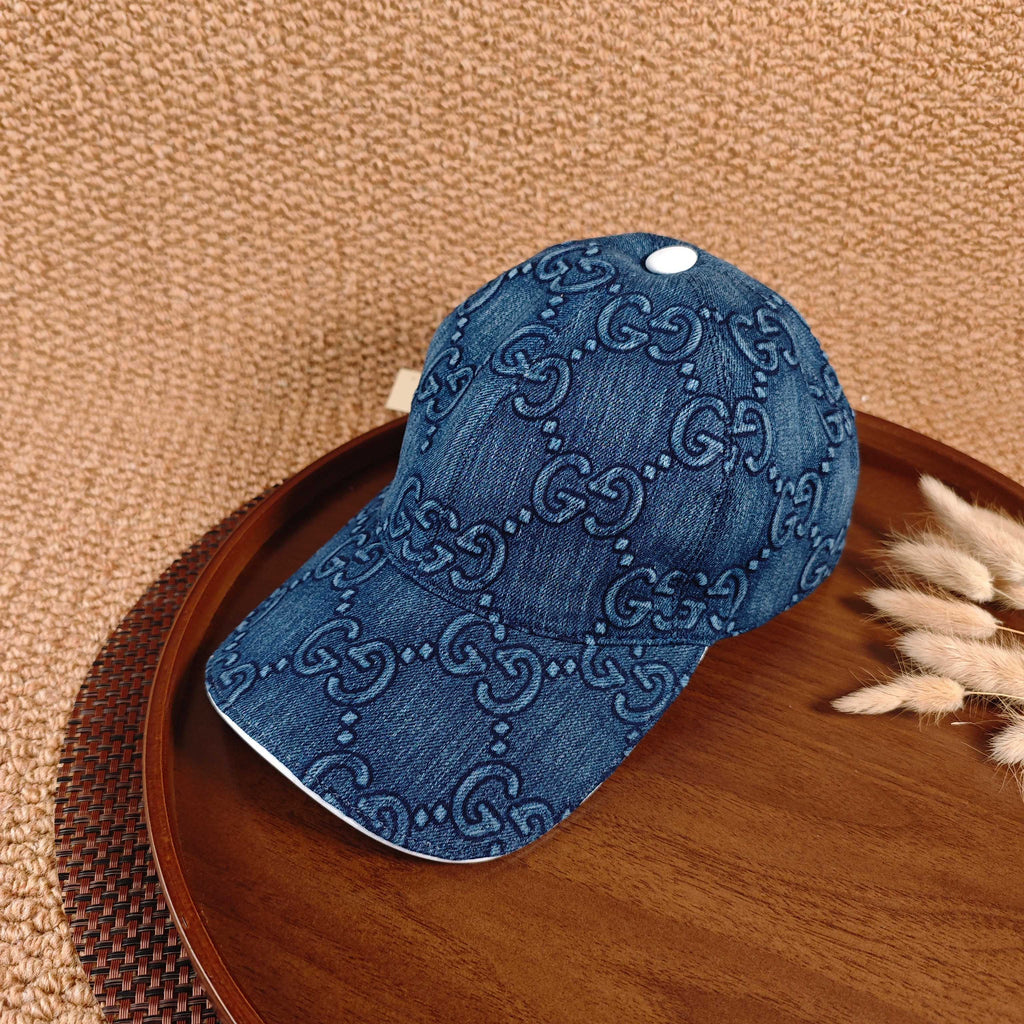 Gucci Denim Baseball Cap(blue)