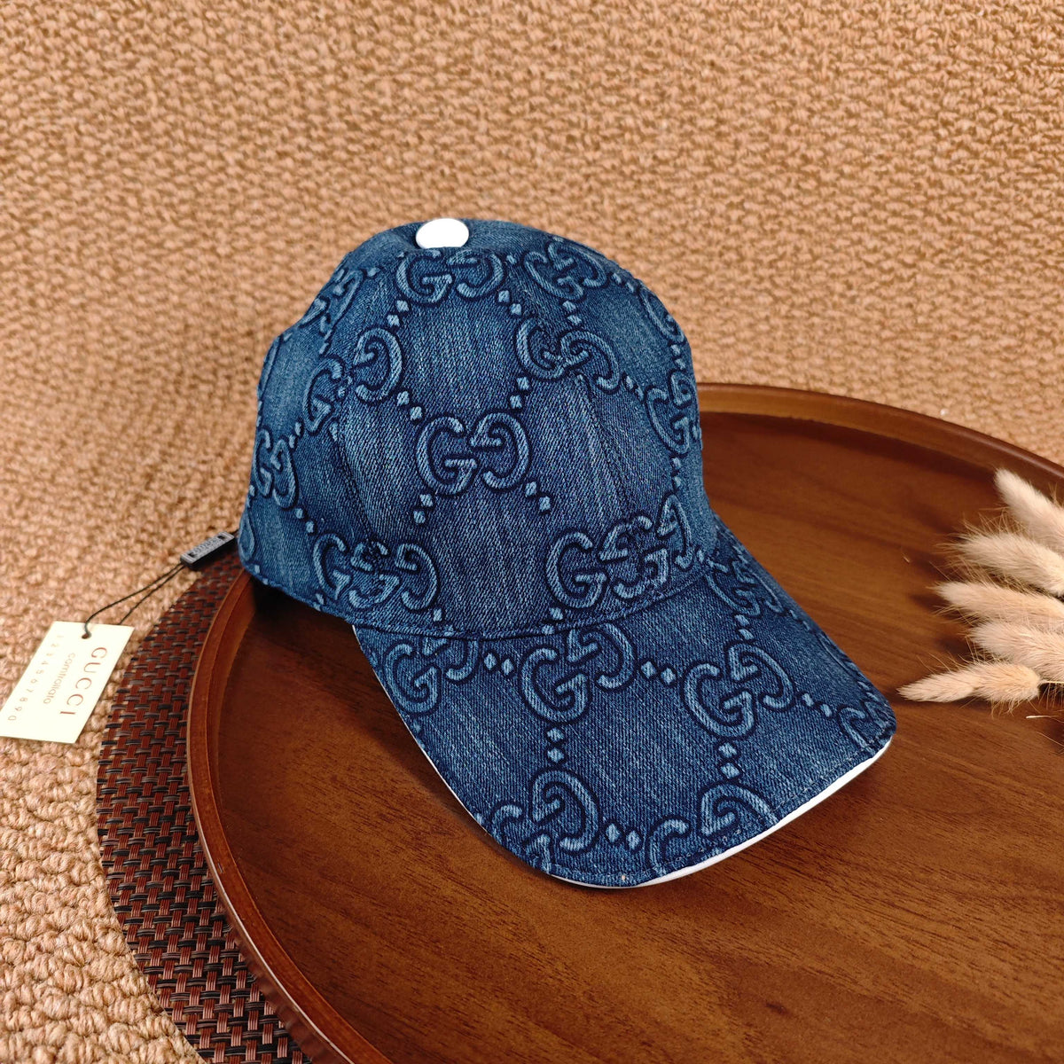 Gucci Denim Baseball Cap(blue)