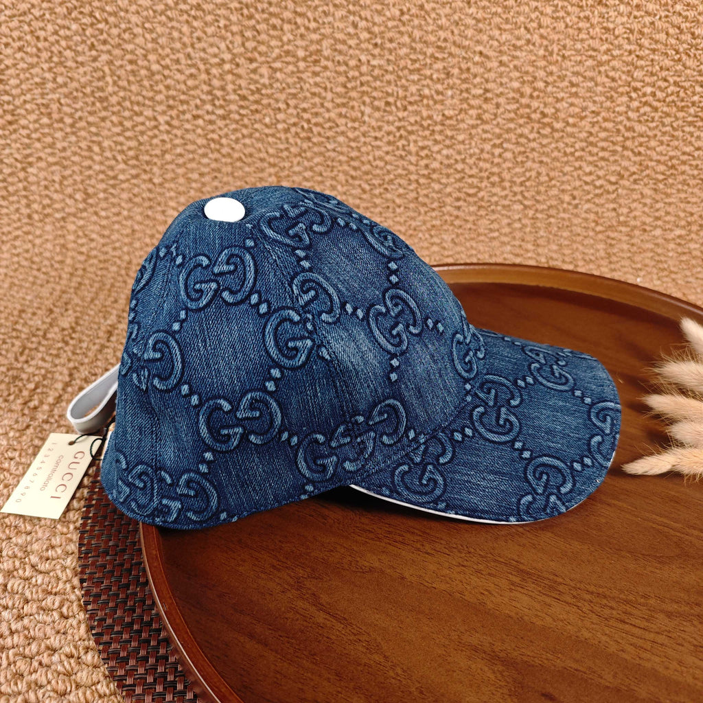 Gucci Denim Baseball Cap(blue)