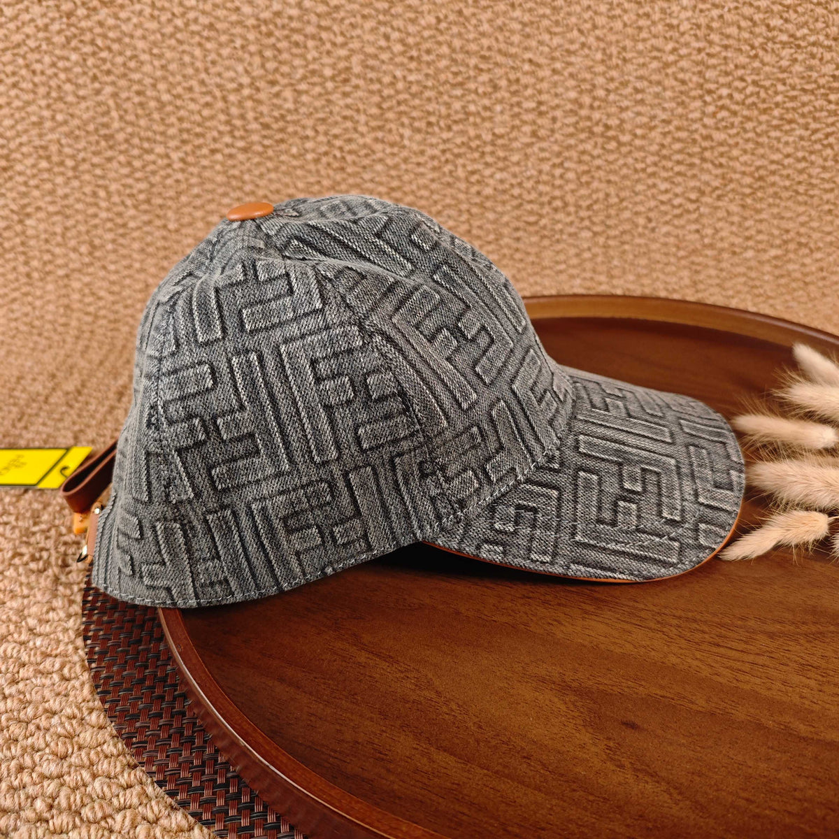 Fendi Baseball Cap - Light Grey