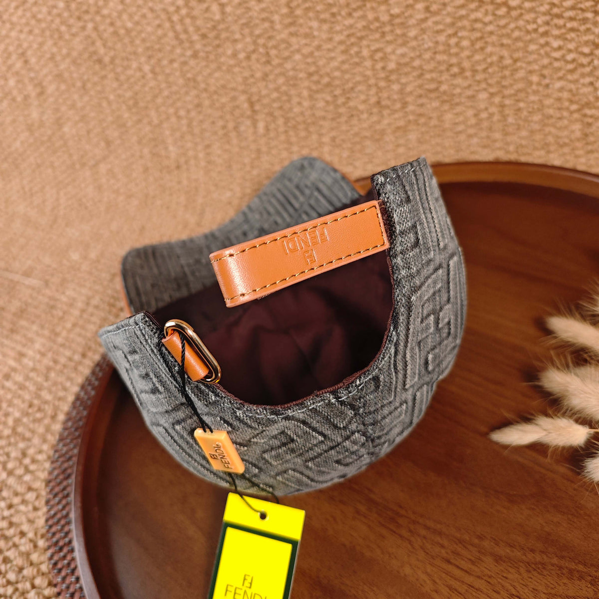Fendi Baseball Cap - Light Grey