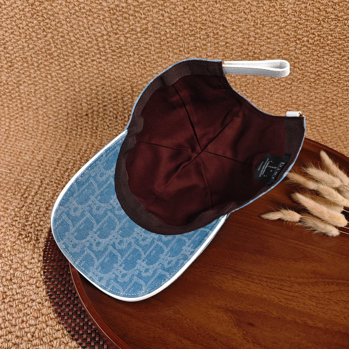 Dior Denim Baseball Cap