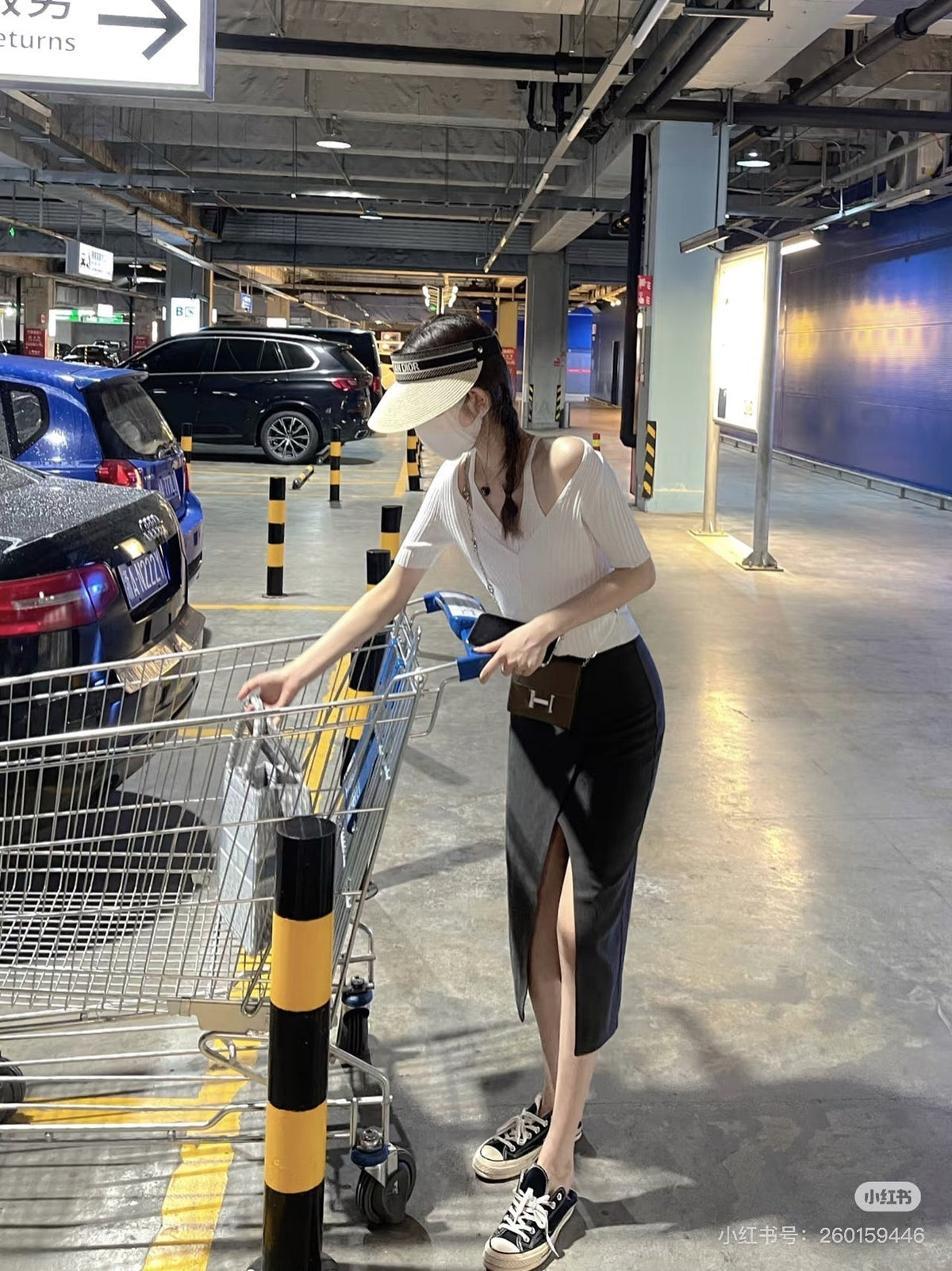 Dior Sun Visor