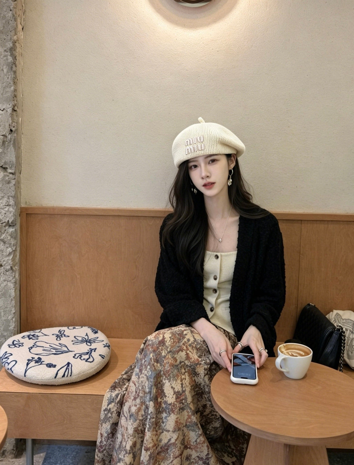 Miu Miu Knit Beret