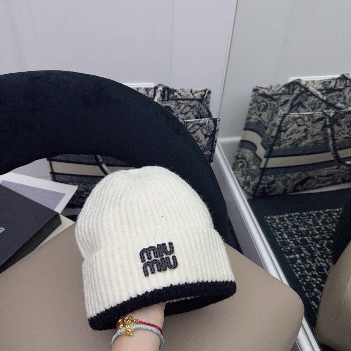 Miu Miu Knitted Beanie
