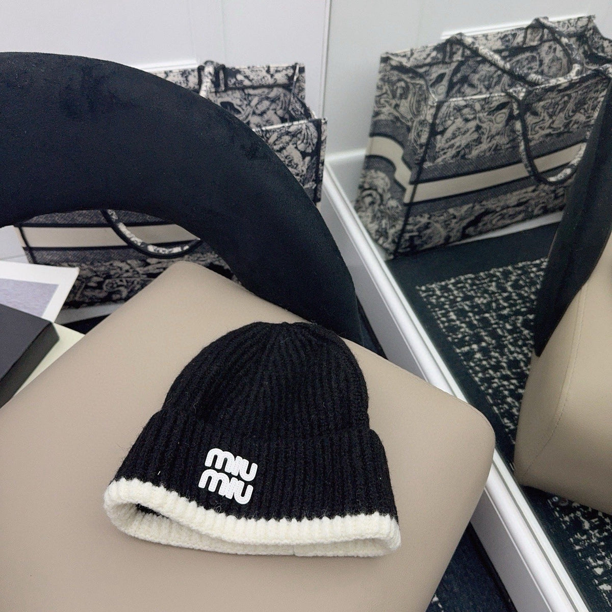 Miu Miu Knitted Beanie