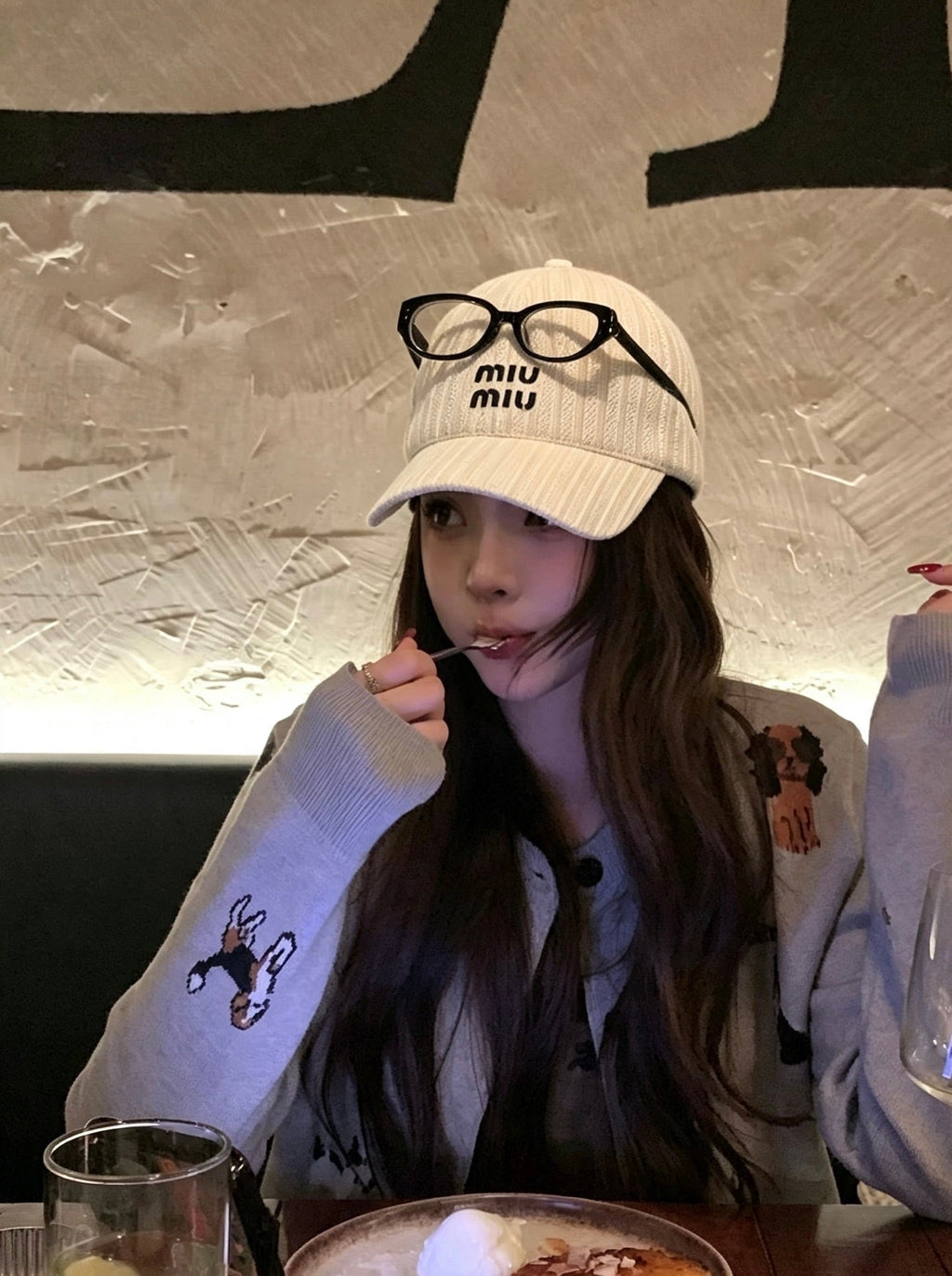Miu Miu Wool Baseball Cap