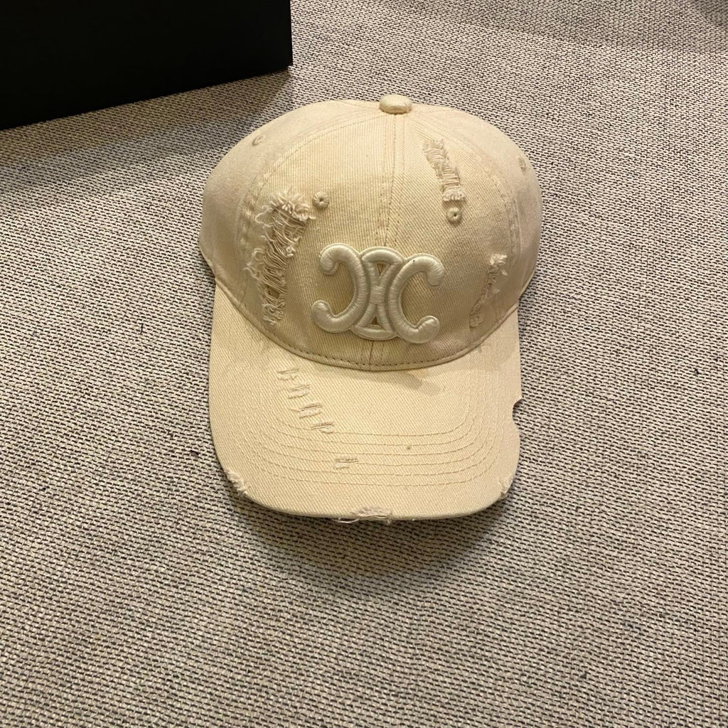 Celine Vintage Washed Baseball Cap