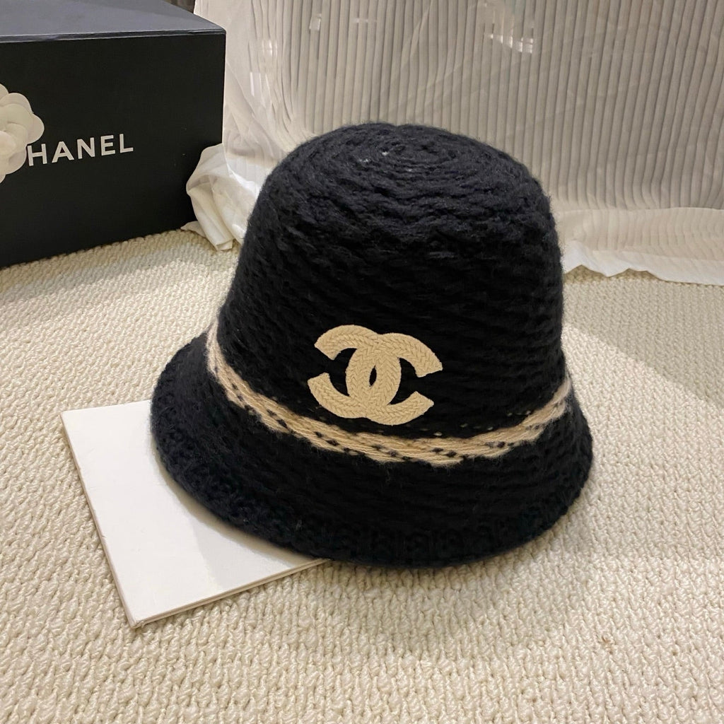 Chanel Knitted Bucket Hat