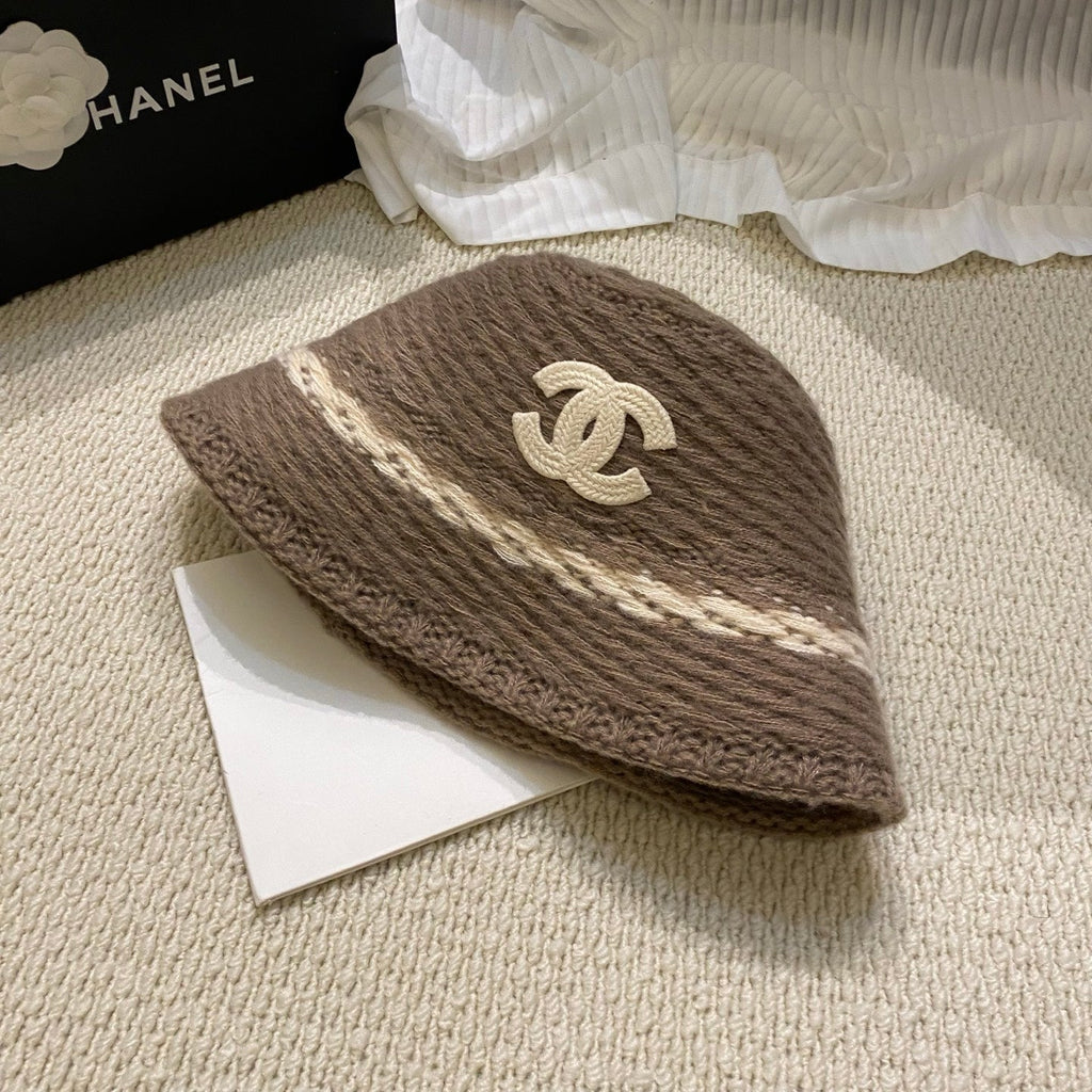 Chanel Knitted Bucket Hat