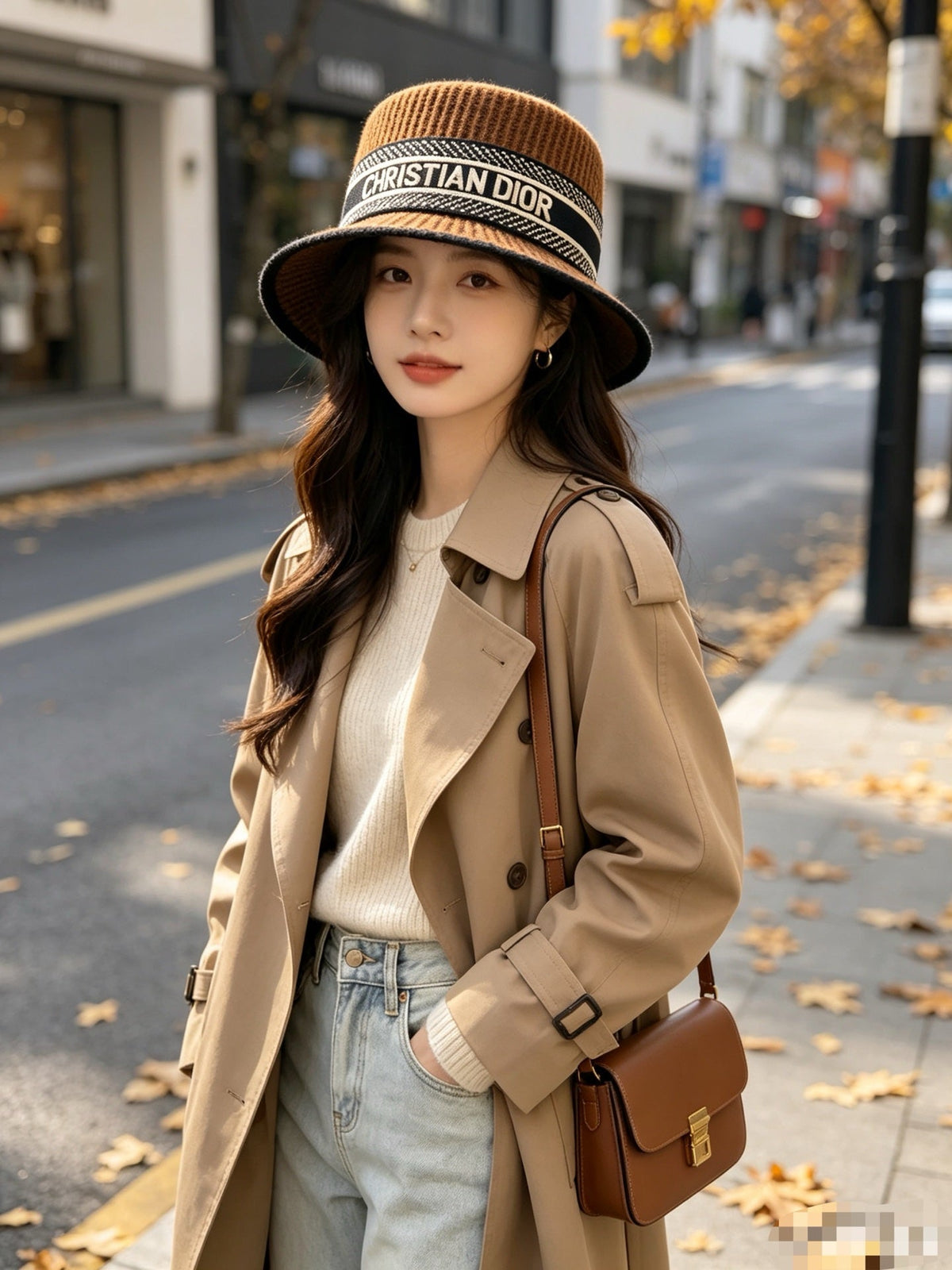 Dior Wool Flat-Top Hat
