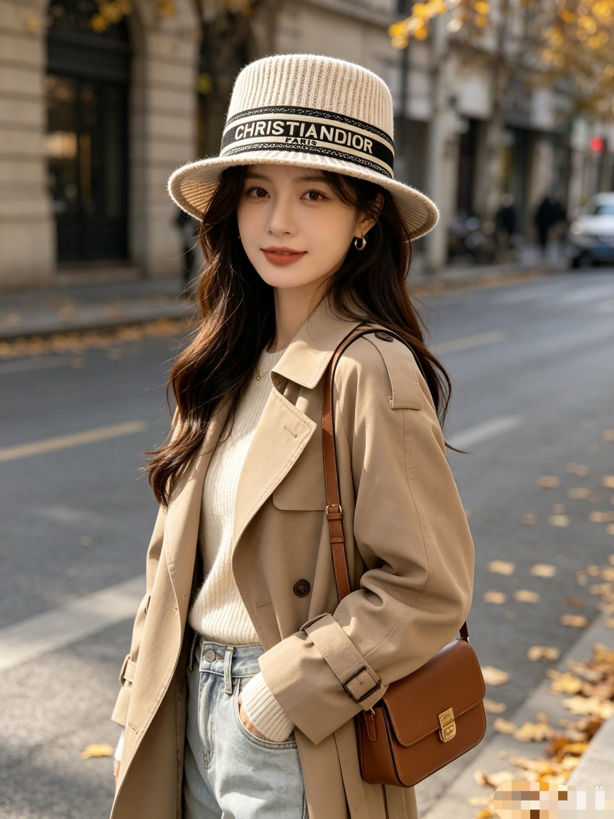 Dior Wool Flat-Top Hat
