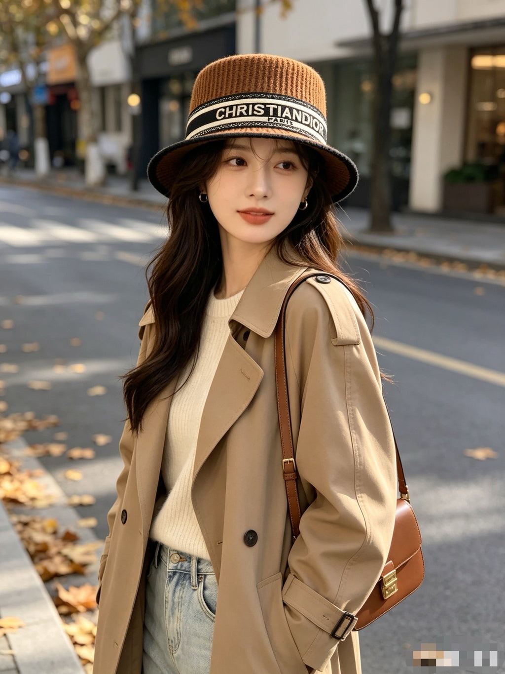 Dior Wool Flat-Top Hat