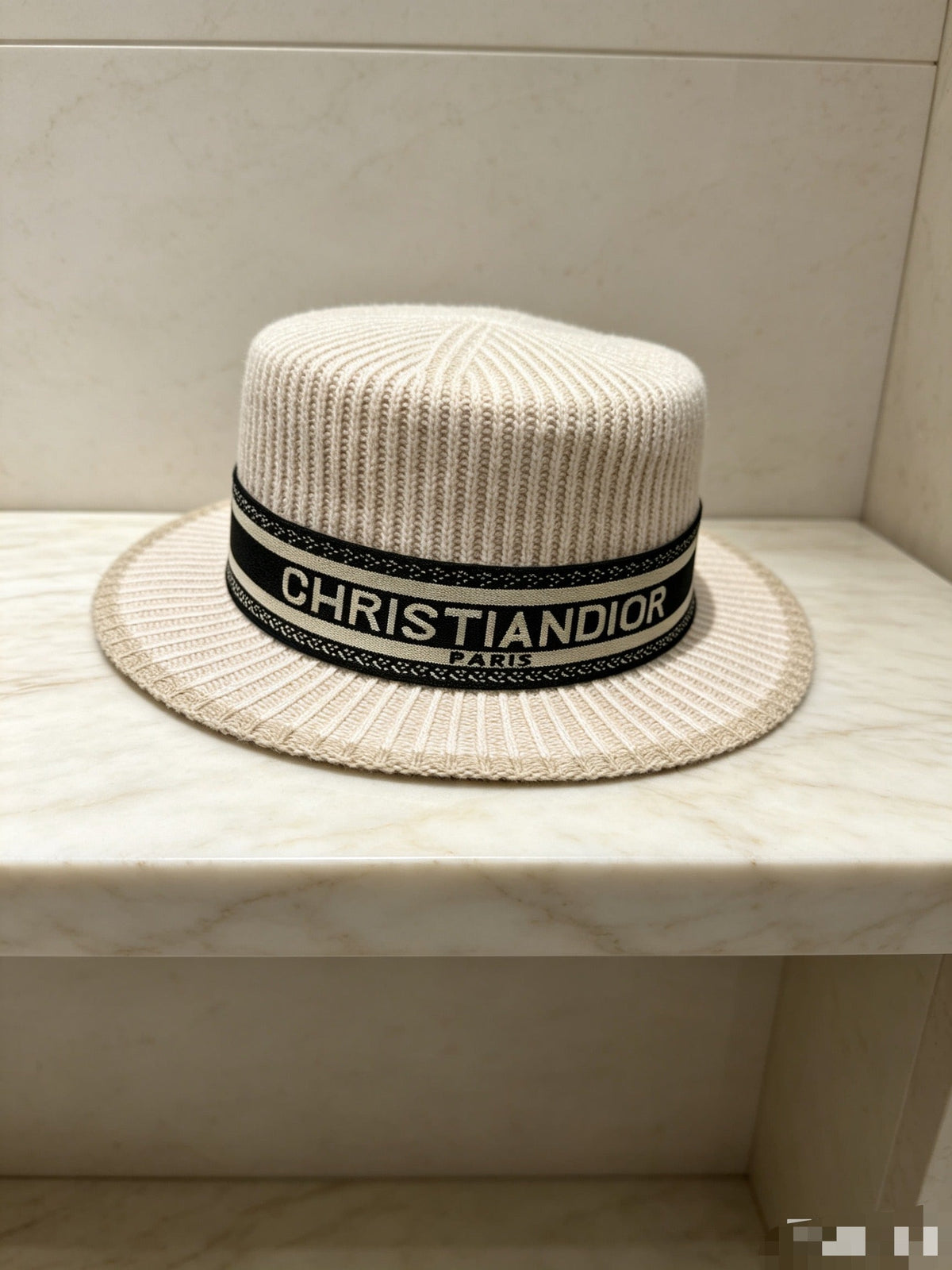 Dior Wool Flat-Top Hat